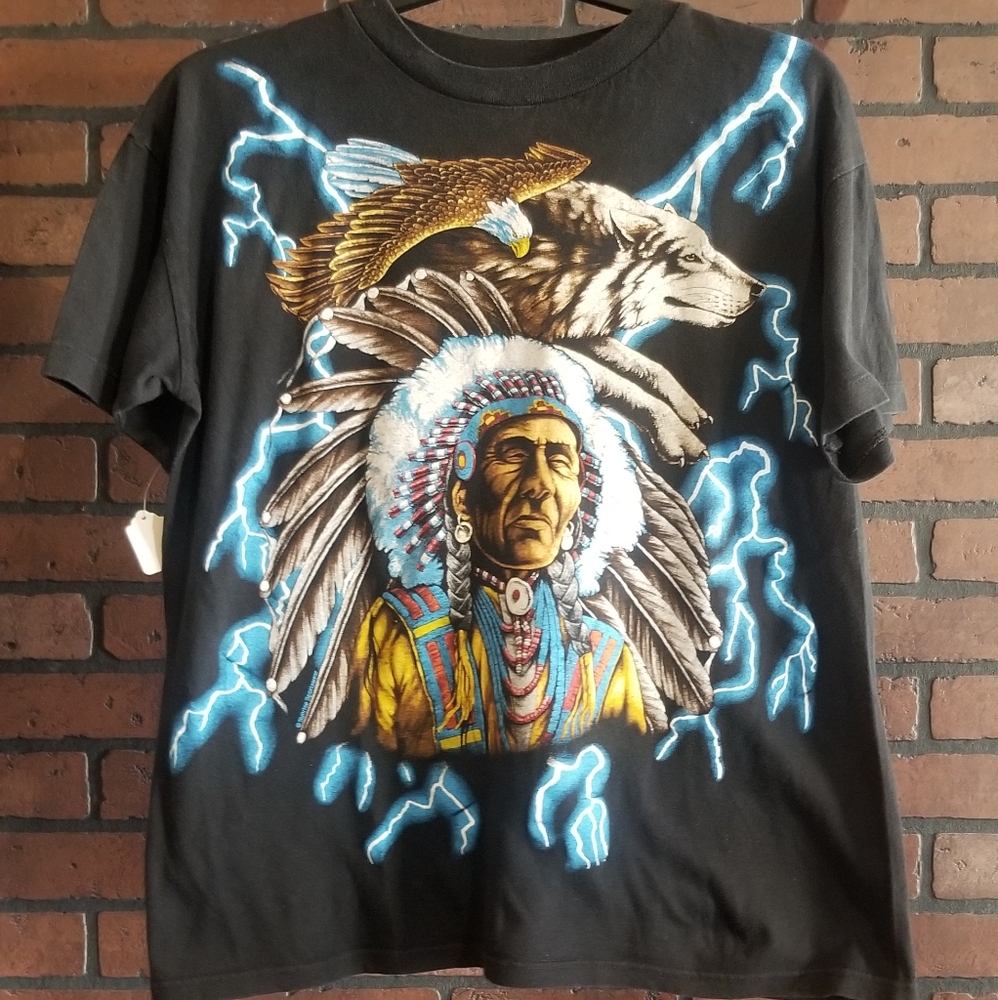 Vintage American Thunder Tshirt Size L